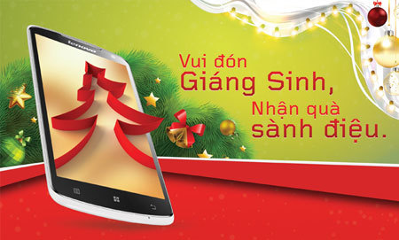 Đón Giáng sinh, nhận quà đỉnh cùng Lenovo