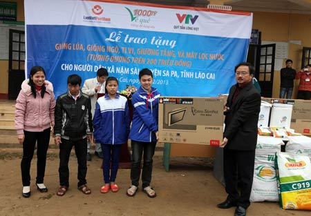 ‘1.000 tỷ Về quê’ đến với huyện nghèo Lào Cai