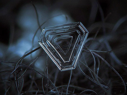 Hình ảnh tuyệt đẹp về bông tuyết qua máy ảnh tự chế