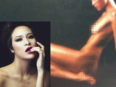 Siêu mẫu Phương Mai bất ngờ tung ảnh nude