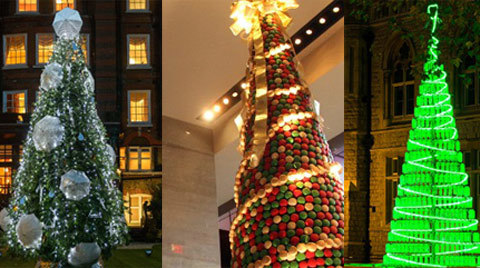 Những cây thông Noel độc đáo nhất thế giới