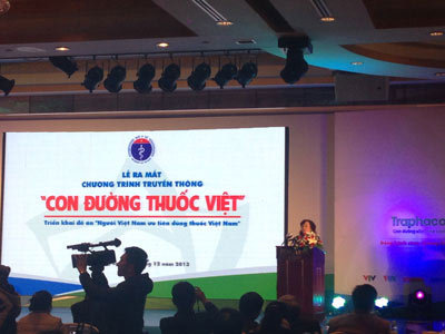 Ra mắt chương trình “Con đường thuốc Việt”