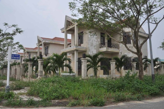 Khu biệt thự bị bầu Hiển bỏ hoang ở Đà Nẵng