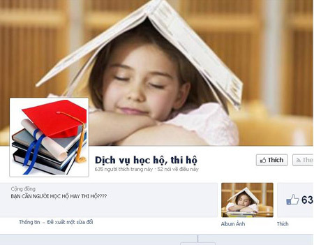 Cuối năm rầm rộ thi hộ, học thuê