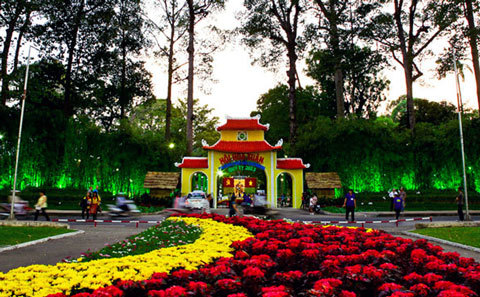 Hội Hoa xuân TP.HCM diễn ra 12 ngày