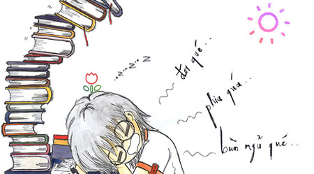 Những nỗi buồn sau điểm thi học kỳ