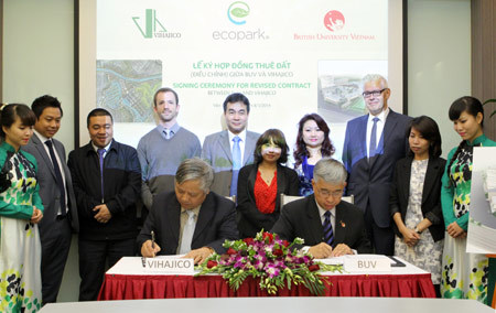 60 triệu USD xây đại học Anh Quốc VN tại Ecopark