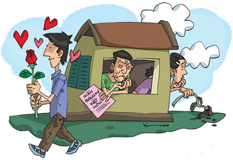 Tình yêu ra đi một cách tàn nhẫn sau đám cưới