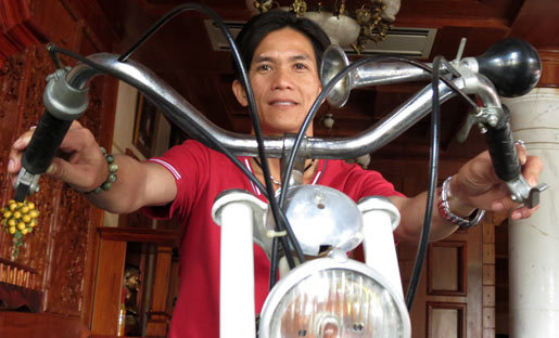 Ngắm chiếc xe Mobylette của ‘Công tử Bạc Liêu’