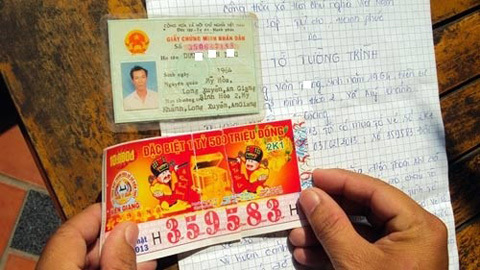 Trúng số độc đắc, suýt mất mạng dưới tay vợ