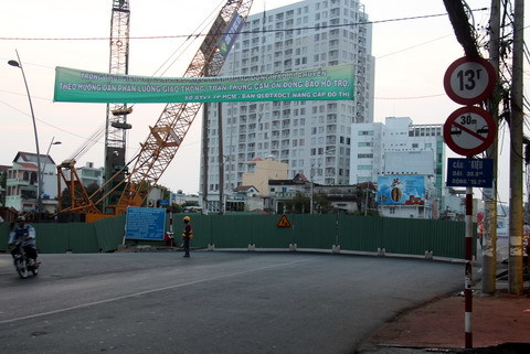 Đóng cầu huyết mạch cuối cùng ở TPHCM để xây mới