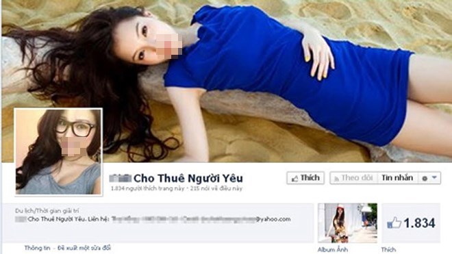 Thuê “người yêu” đi chơi Valentine