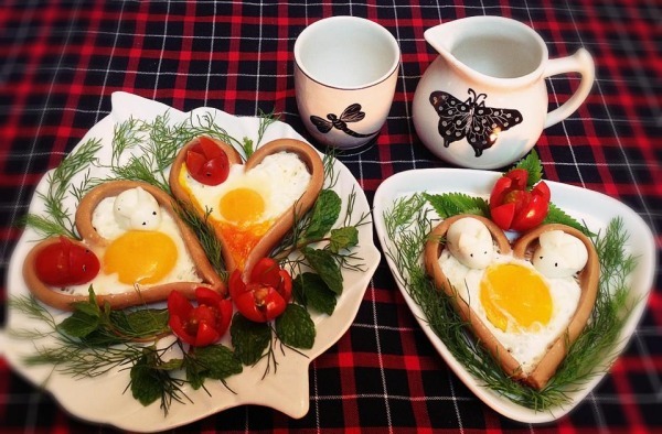 Món ăn Valentine ở bếp của các bà nội trợ đảm