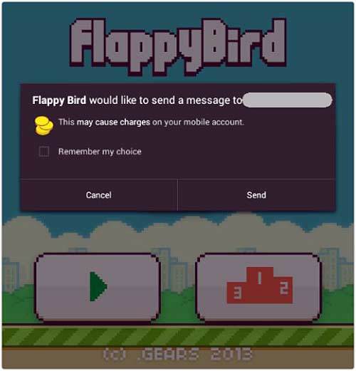 Cách nhận dạng Flappy Bird giả chuyên 'trộm tiền'