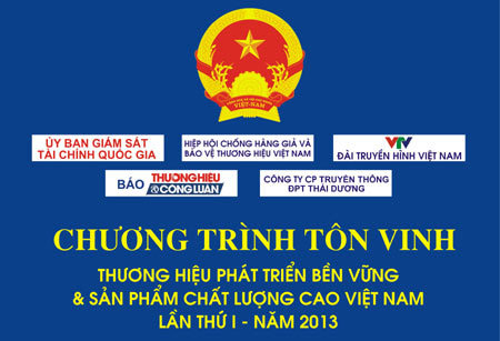 Tôn vinh thương hiệu, sản phẩm Việt chất lượng cao