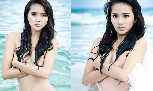 Mẫu Việt lại nude táo bạo