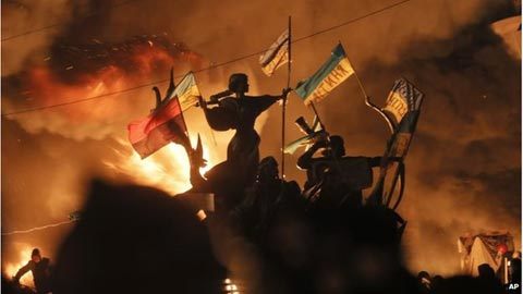 Bạo lực bùng phát tại Kiev, 18 người chết