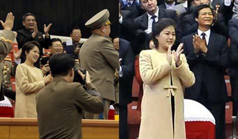 Rộ tin đồn vợ Kim Jong-un lại mang bầu