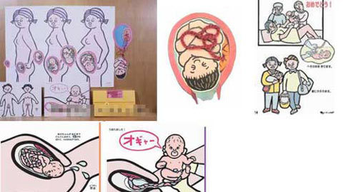 'Sốc' cách mẹ Nhật dạy con giới tính