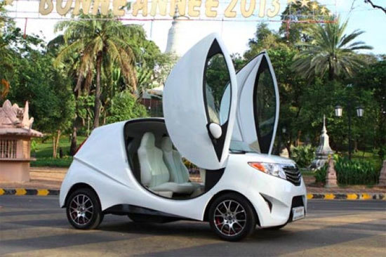 Điều ngạc nhiên về ô tô Campuchia