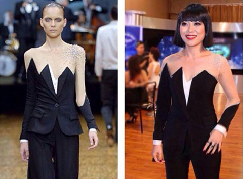 Phi Thanh Vân mặc nội y, Mỹ Tâm xài hàng nhái gây chấn động