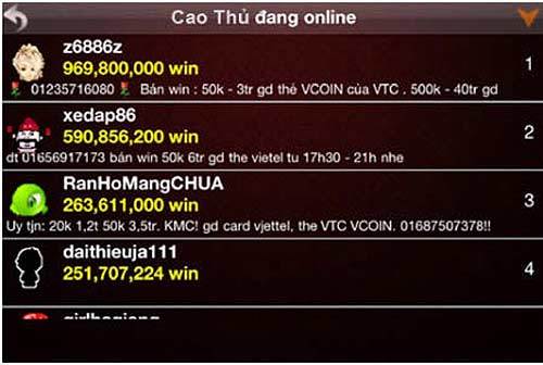 Tràn lan game bài bạc trên di động