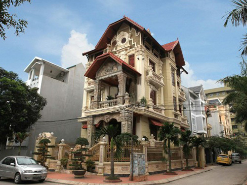 Biệt thự chuẩn Pháp của đại gia Hà Thành chịu chơi