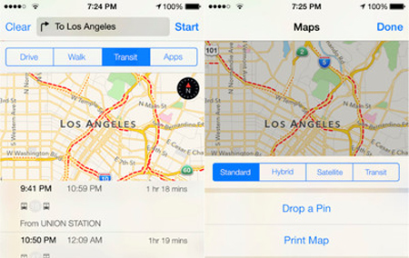 iOS 8 tập trung cải tiến Apple Maps
