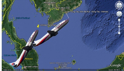 Google khuyến cáo không dùng Google Maps tìm máy bay mất tích