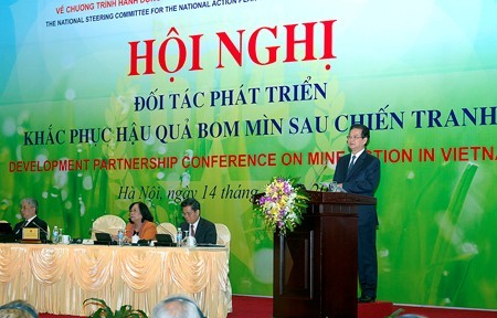 Mong quốc tế tiếp tục hỗ trợ giảm nhẹ hậu quả bom mìn