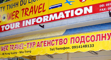 Phố Nga rực rỡ ở Nha Trang