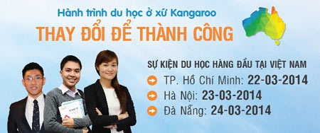 Ngày hội du học Australia 2014 - Thay đổi để thành công