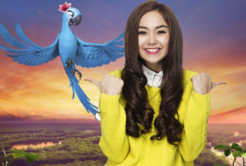 Minh Hằng lồng tiếng hoạt hình 