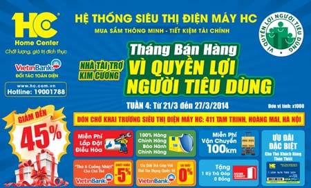Mua sắm thông minh, tiết kiệm tài chính tại HC