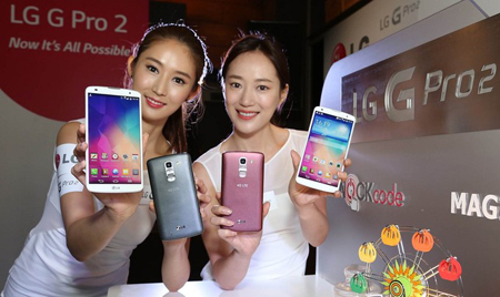 LG G Pro 2 rẻ hơn Galaxy S5 tại châu Á