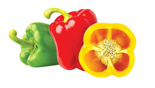 Món xào với ớt chuông