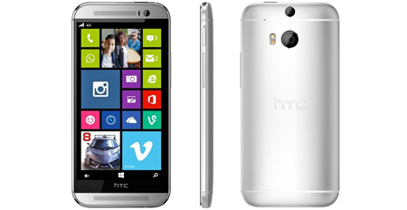 HTC sẽ thiết kế Windows Phone giống One M8