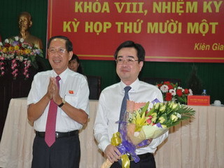 Ông Nguyễn Thanh Nghị được bầu làm Phó chủ tịch Kiên Giang