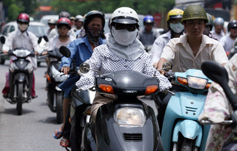 Nhiệt độ miền Bắc tăng mạnh, vượt ngưỡng 37 độ C