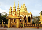 Cận cảnh 9 ngôi chùa 'dát vàng' đại gia Trầm Bê xây dựng
