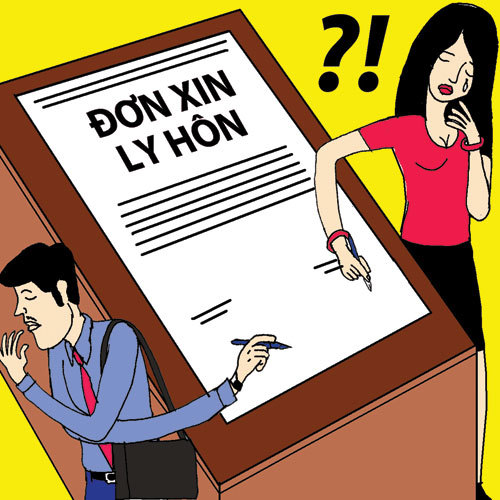 Cạo trọc đầu vì để mất chồng