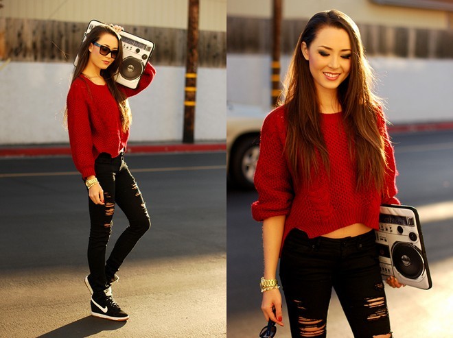 Phối phụ kiện sành điệu như fashionista nổi tiếng California
