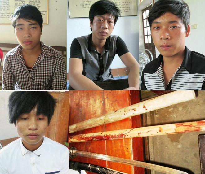 Trai làng hỗn chiến trong đêm, 2 thanh niên trọng thương