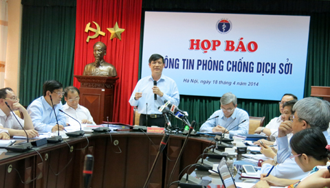 Chống dịch sởi: Trên 