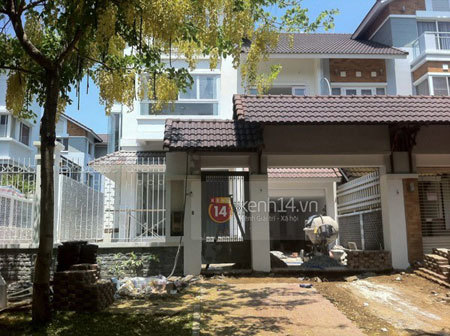 Cận cảnh biệt thự chục tỷ đang xây của Công Vinh - Thủy Tiên