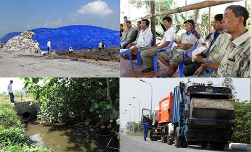 Hàng trăm dân bức bối vì bãi rác 'khổng lồ' ô nhiễm nặng