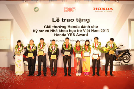 Khởi động Giải thưởng Honda Y-E-S 2014