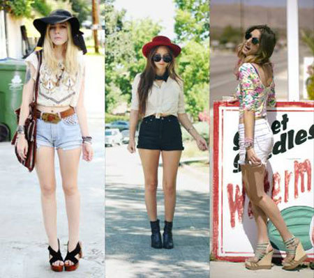 Điệu với quần short
