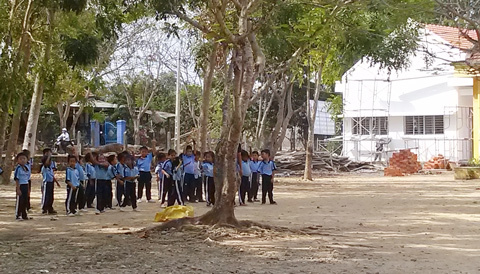 Bảo vệ trường dâm ô 2 học sinh tiểu học