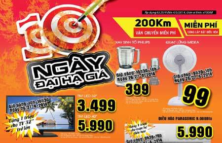 10 ngày đại hạ giá ở Pico